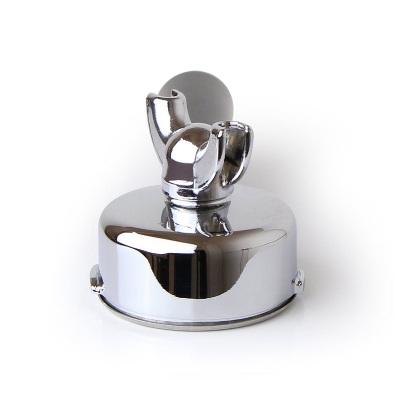 La Pavoni Lever Chrome Portafilter Black Handle (New Group) - 395307