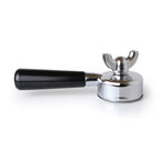 La Pavoni Lever Chrome Portafilter Black Handle (New Group) - 395307