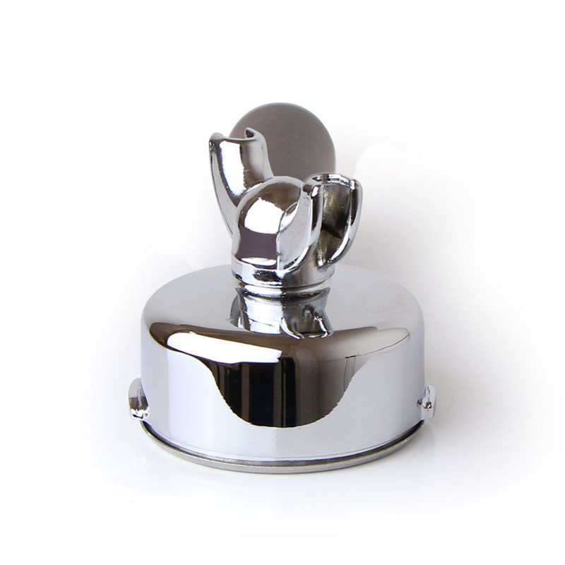 La Pavoni Lever Chrome Portafilter Wood Handle (New Group) - 395308