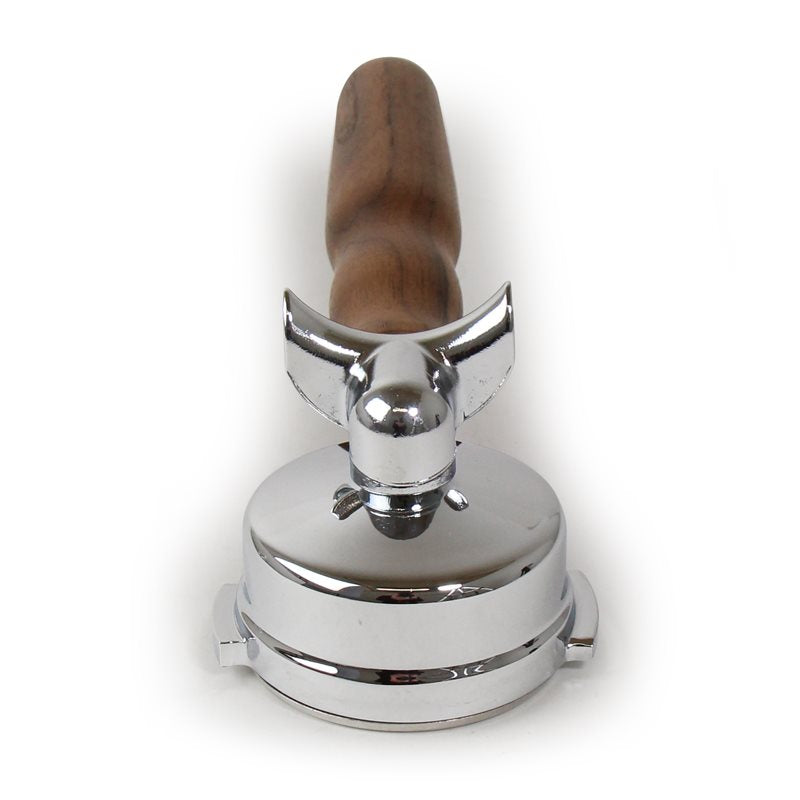La Marzocco Compatible Double Portafilter 14g Basket with Walnut Handle