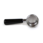 La Pavoni Bottomless Portafilter Black Handle with IMS 20g Basket