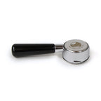 La Pavoni Bottomless Portafilter Black Handle with IMS 20g Basket