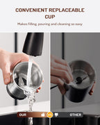 Coffee Grinder Electric 70g with 2 Stainless Steel Cups Spice Nuts SHARDOR