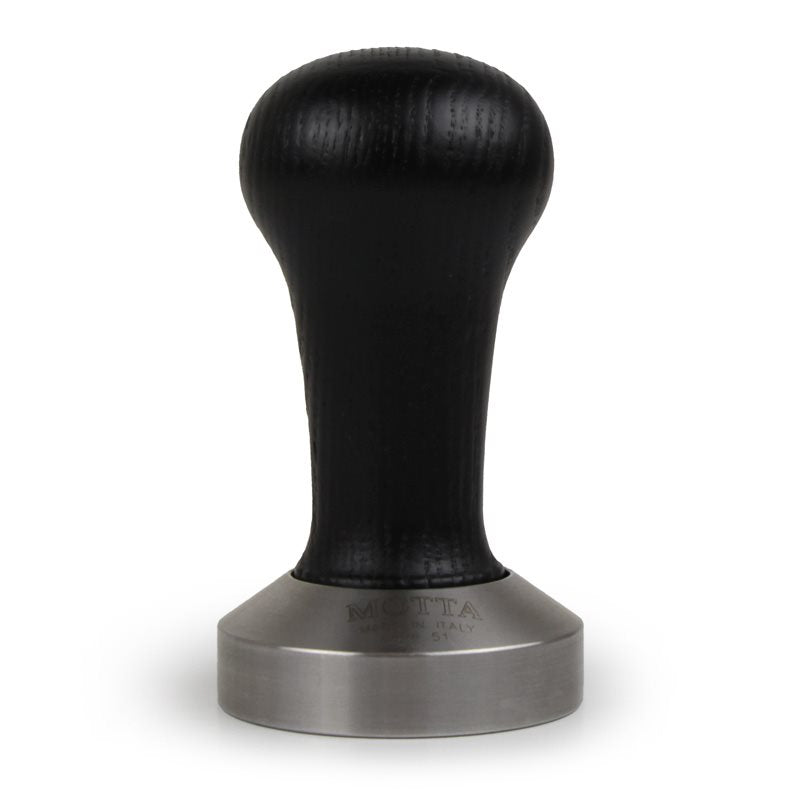 Motta Flat Coffee Tamper ø 51mm Black Handle - 8180/B