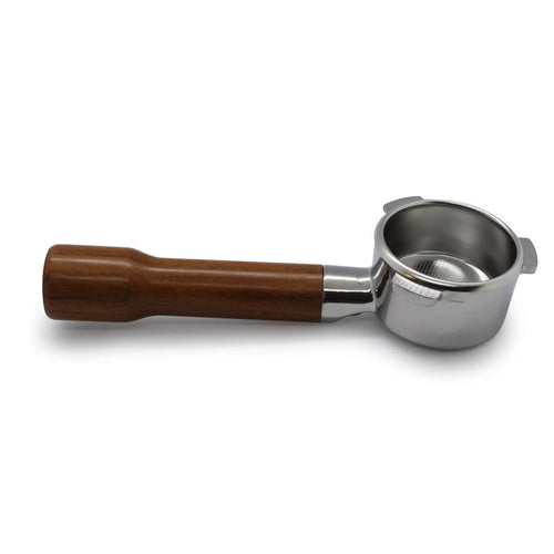 Breville Bottomless Portafilter with 16/20g IMS Basket- Wood Handle