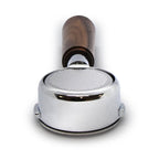 La Pavoni Lever Bottomless Portafilter With IMS 20g Basket Wood Handle (Old Group)