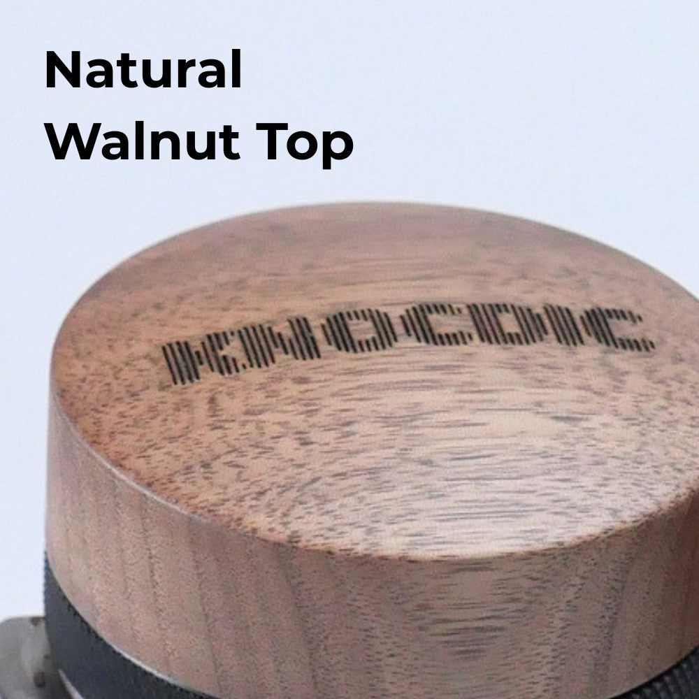 Walnut Adjustable Espresso Distribution Tool – 51/54/58mm