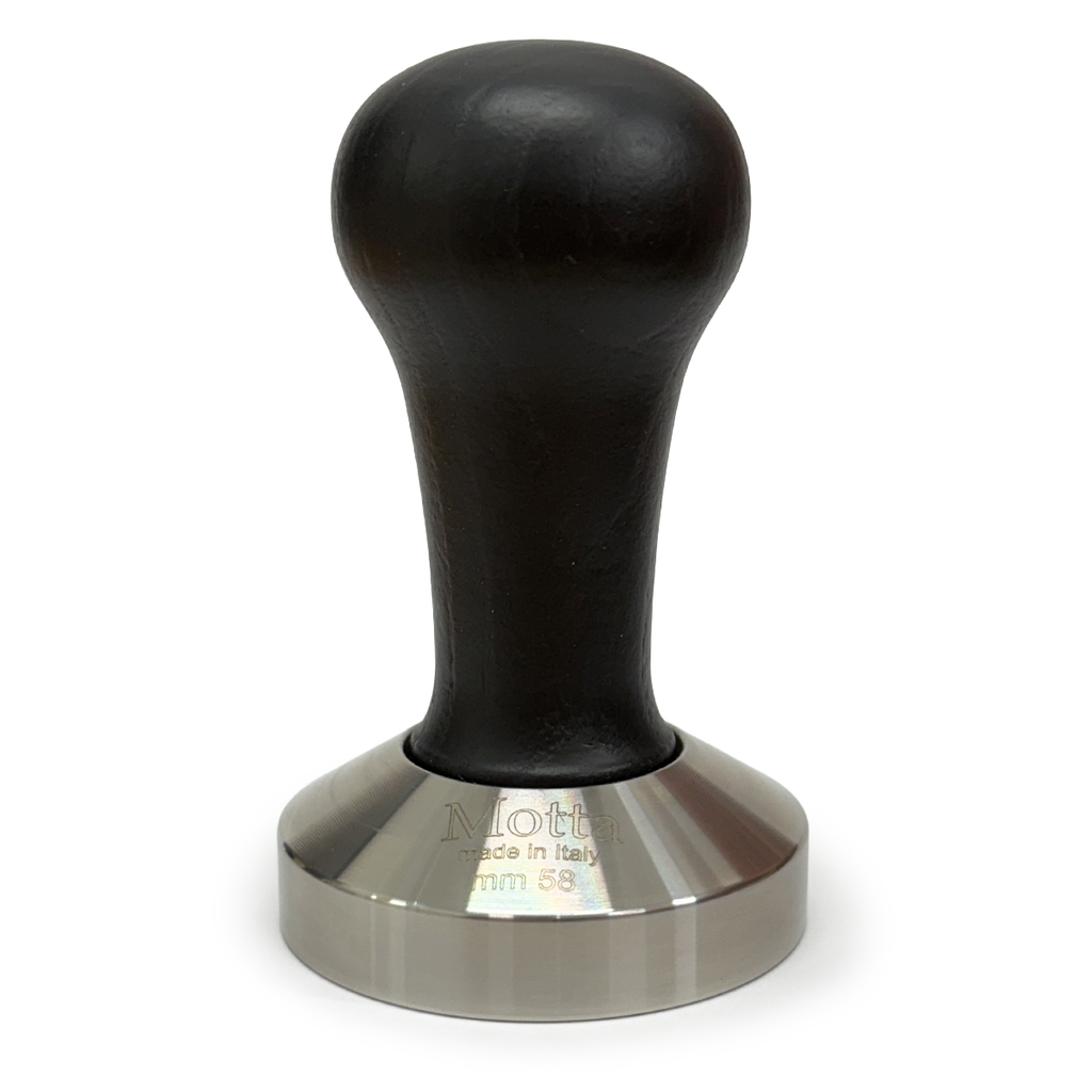 Motta Flat Coffee Tamper ø 58mm Black Handle