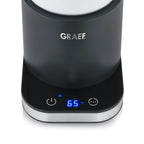 Graef Glass Induction Milk Frother - Black