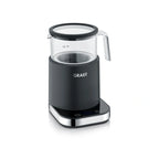 Graef Glass Induction Milk Frother - Black
