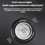 CNC Stainless Steel Hand Crank Coffee Bean Grinder