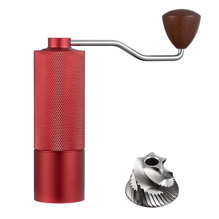 CNC Stainless Steel Hand Crank Coffee Bean Grinder