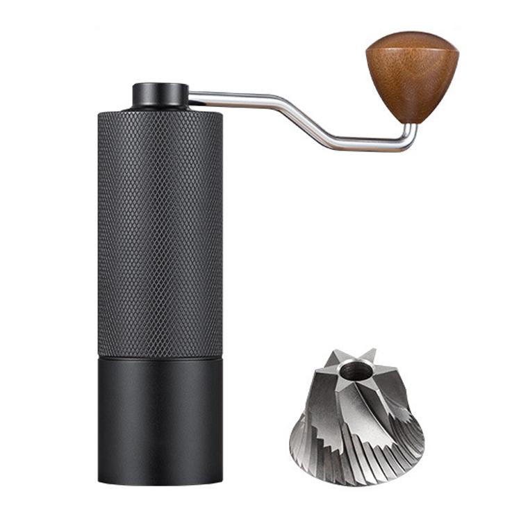 CNC Stainless Steel Hand Crank Coffee Bean Grinder