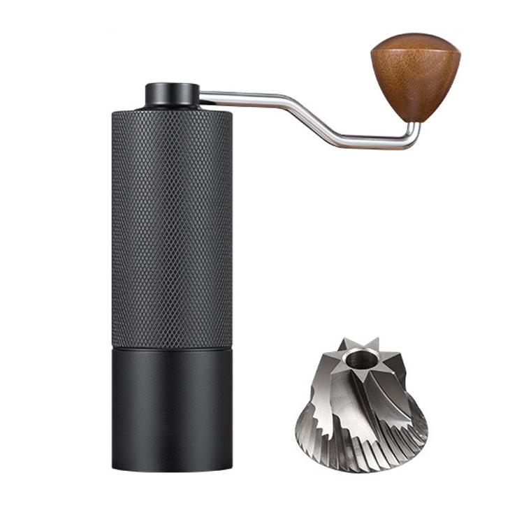 CNC Stainless Steel Hand Crank Coffee Bean Grinder