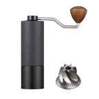 CNC Stainless Steel Hand Crank Coffee Bean Grinder