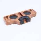 Wooden Portafilter Holder & Espresso Tamper Station