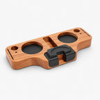 Wooden Portafilter Holder & Espresso Tamper Station