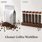Walnut Coffee Bean Cellar