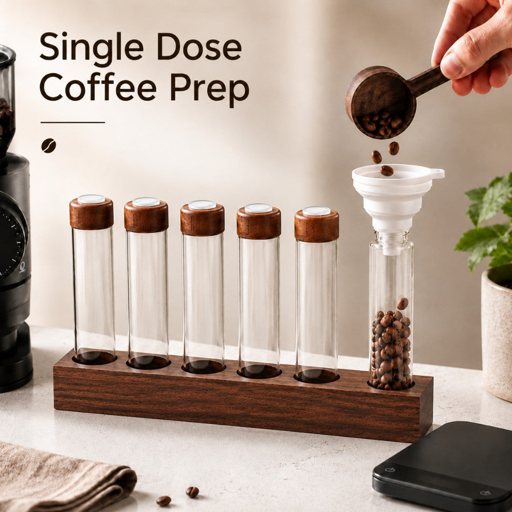 Walnut Coffee Bean Cellar
