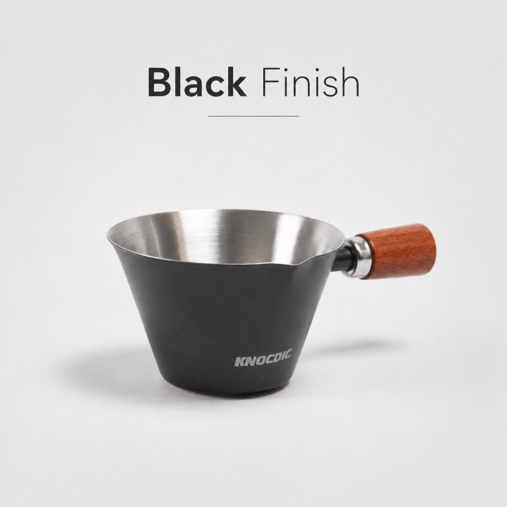 100ml Espresso Measuring Cup with Wooden Handle