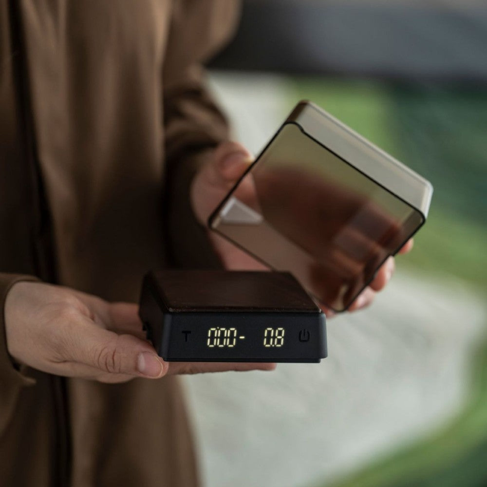 Mini Espresso Scale with Timer, 0.1g Precision