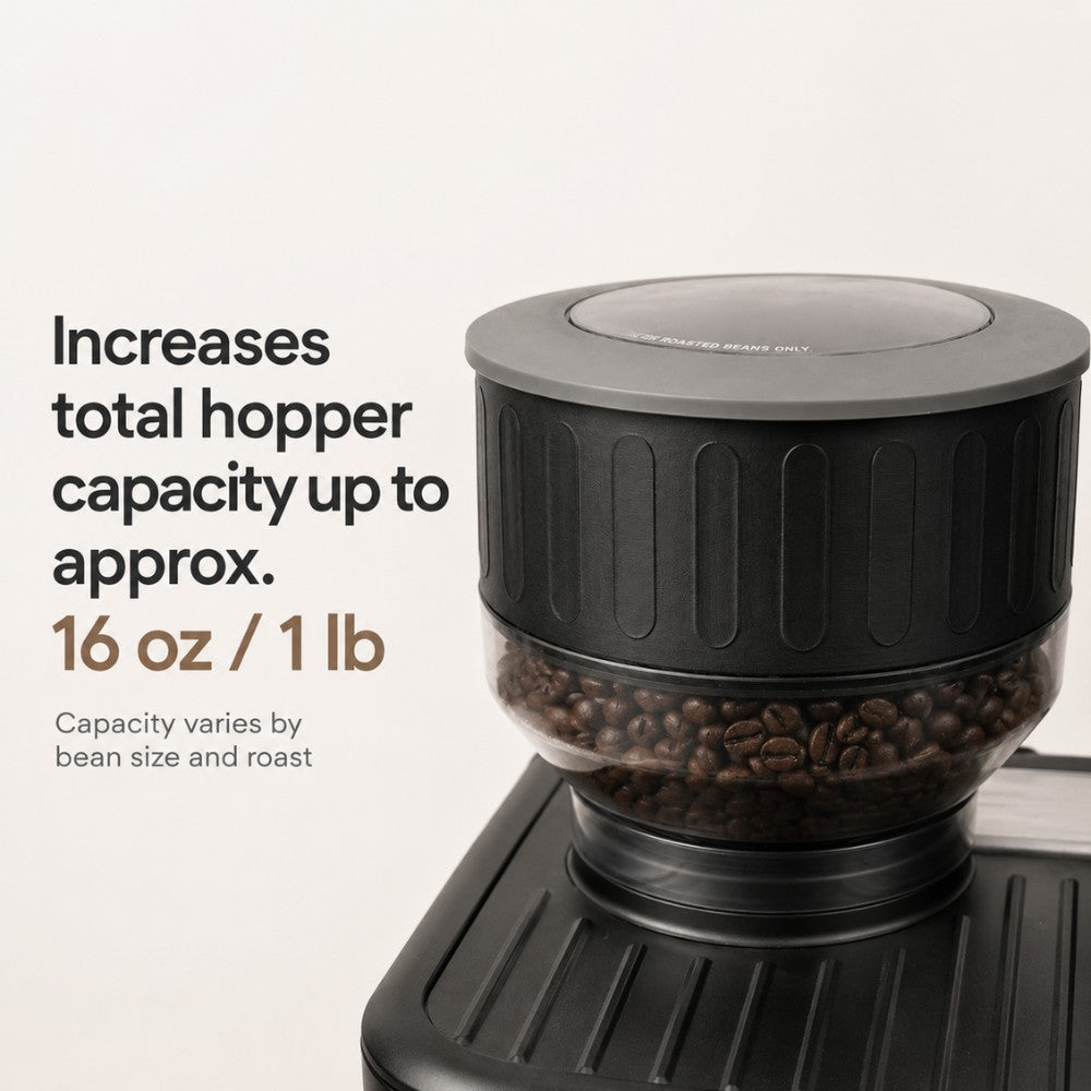 5.5cm Hopper Extender for Sage/Breville Barista Express, Touch & Barista Pro