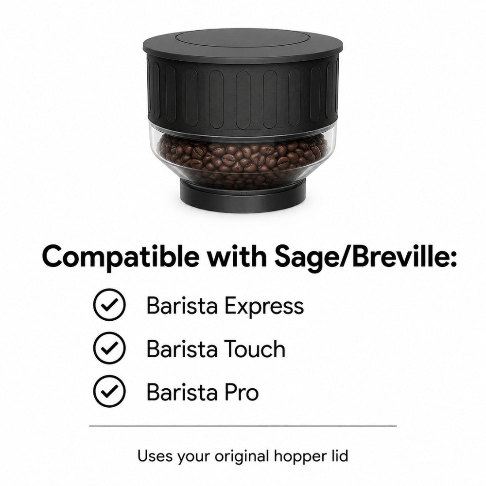 5.5cm Hopper Extender for Sage/Breville Barista Express, Touch & Barista Pro