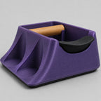 The Hub 3-in-1 Espresso Knock Box, Tamping Station & Tamper Holder