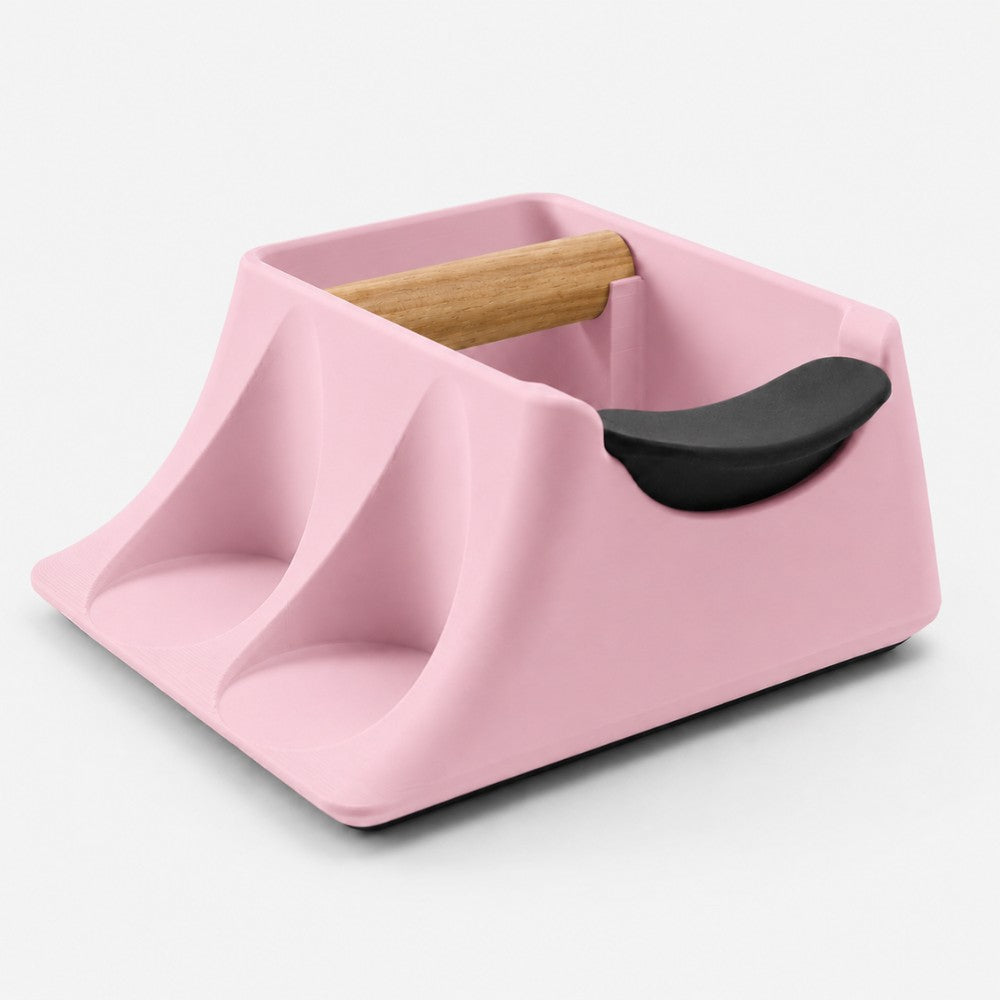 The Hub 3-in-1 Espresso Knock Box, Tamping Station & Tamper Holder