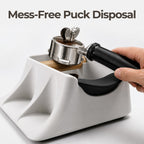 The Hub 3-in-1 Espresso Knock Box, Tamping Station & Tamper Holder