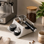 The Hub 3-in-1 Espresso Knock Box, Tamping Station & Tamper Holder