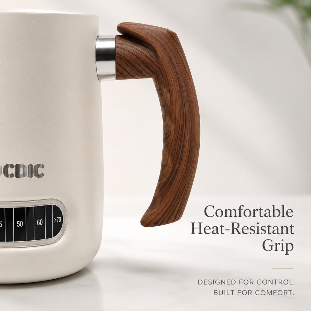 600ml Milk Frothing Pitcher with Thermometer