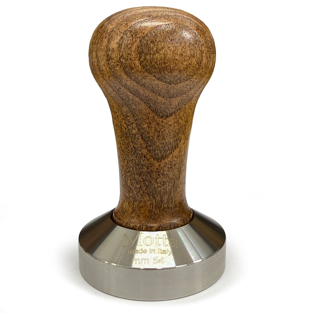 Motta Flat Coffee Tamper ø 54mm Wood Handle - 8130/M