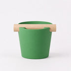 Nordic Espresso Knock Box with Oak Bar