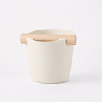 Nordic Espresso Knock Box with Oak Bar