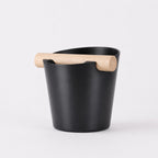 Nordic Espresso Knock Box with Oak Bar