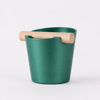 Nordic Espresso Knock Box with Oak Bar