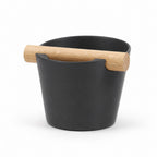Nordic Espresso Knock Box with Oak Bar