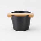 Nordic Espresso Knock Box with Oak Bar