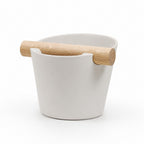 Nordic Espresso Knock Box with Oak Bar