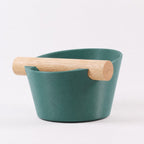 Nordic Espresso Knock Box with Oak Bar