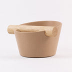 Nordic Espresso Knock Box with Oak Bar