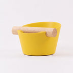 Nordic Espresso Knock Box with Oak Bar