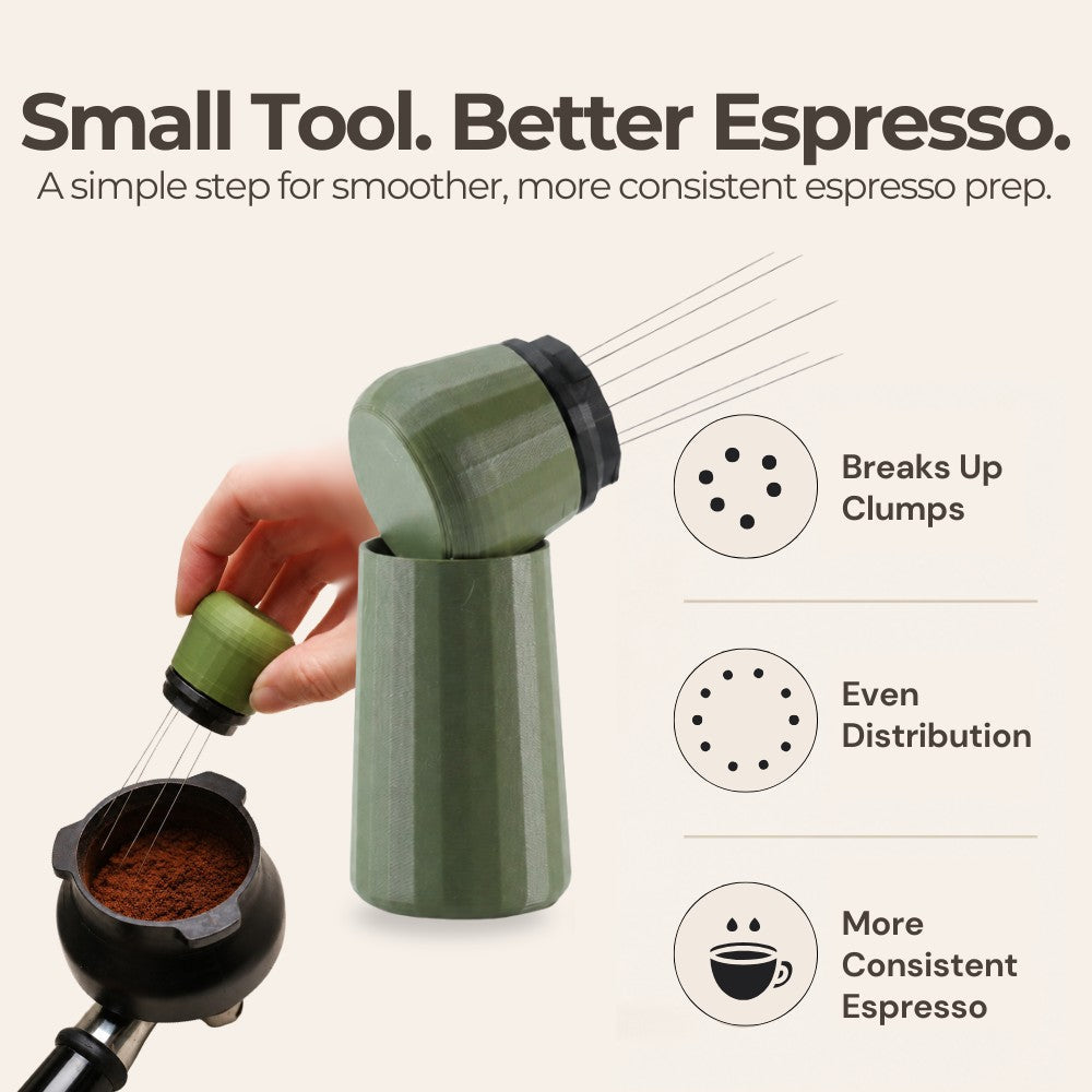 Espresso WDT Tool with Standing Holder